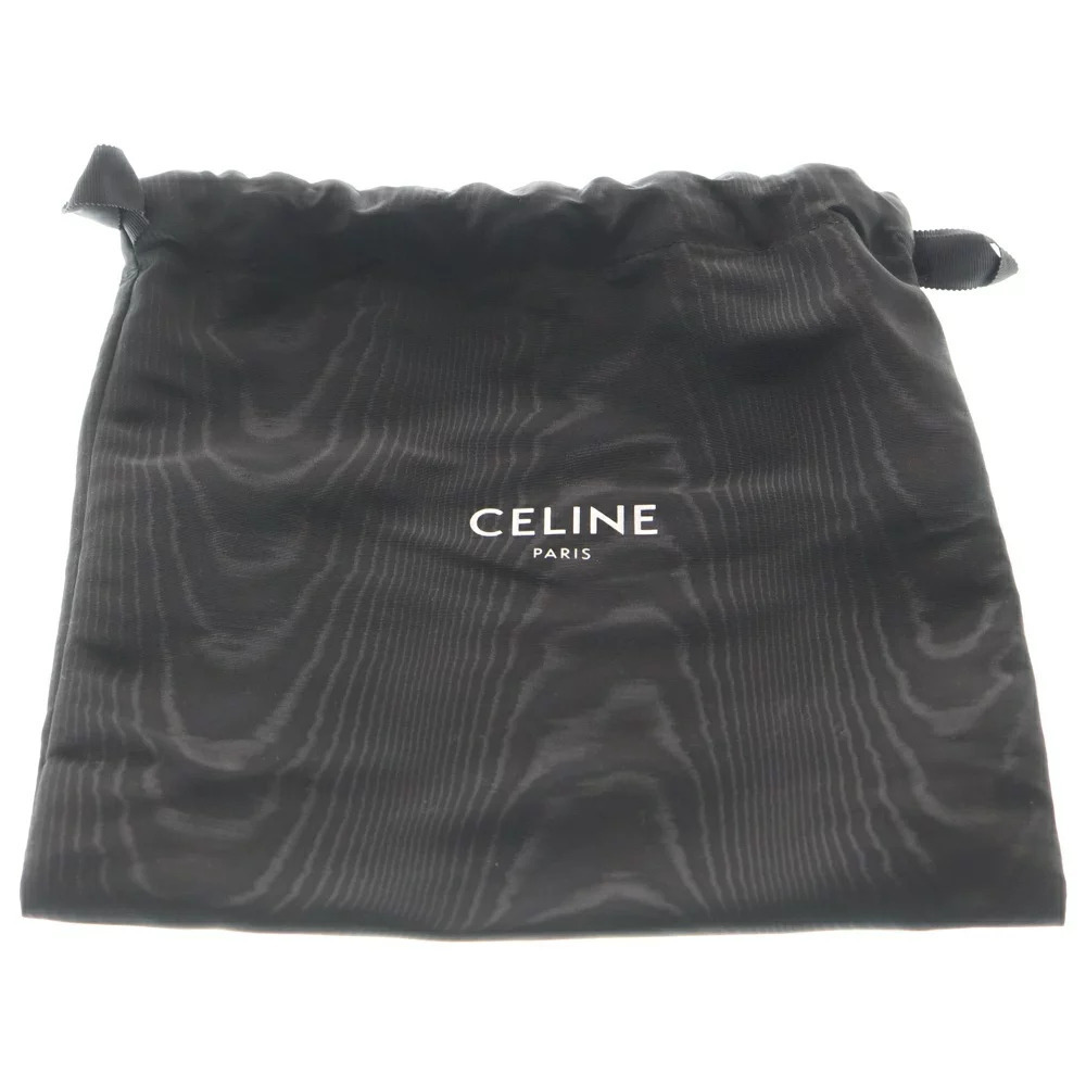CELINE Triomphe Shoulder Bag Brown Leather - Picture 6 of 6